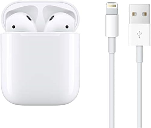Miniatura 6 de Apple AirPods Auriculares Inalámbricos, Auriculares Bluetooth con Estuche de Carga Lightning Incluido, Más de 24 Horas de Vida de Batería,