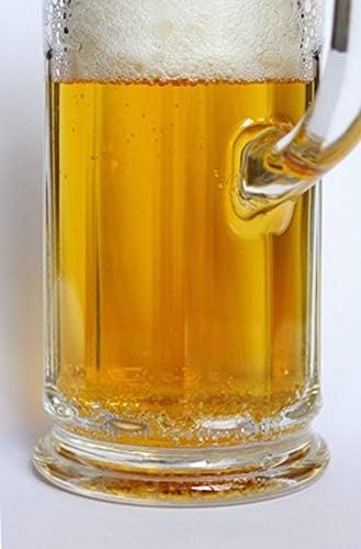 Miniatura 4 de Ideal Home Products Taza de cerveza clásica grande con asa (paquete de 2) con paneles de 15 onzas para Octoberfest, amantes de la cerveza