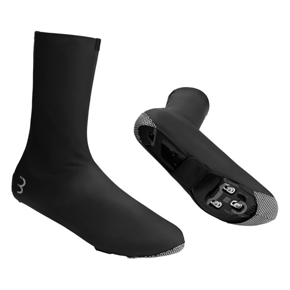 BBB Raceflex bez zamków, ochraniacze na buty rowerowe unisex dla dorosłych, czarny, 41/42 EU, Czarny, 41/42 EU
