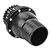 Water Pump Foot Valve Black PVC Low Pressure Flat Check Valve Black 1.5in 2in 2.5in 3in 4in Optional for Fluid Machine Industrial Garden(4in), Various Pumps And Accessories