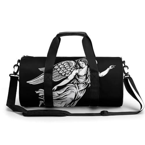 Sac de sport gym noir compact contre le manque de place des grands duffel