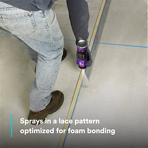 Cubitron Ii 3M Insulation & Polystyrene 78 Spray Adhesive, Inverted, Clear, Net Wt 17.9 Oz #TOP7