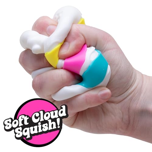 Schylling Needoh Peace O Cake - Sensory Squeeze Toy - Colors May Vary image 10