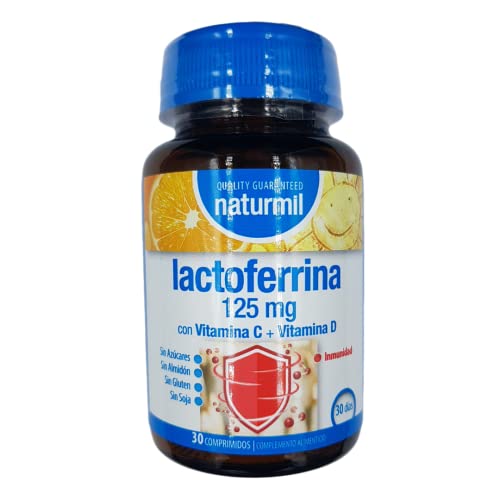 Naturmil Lactoferrina 125mg, 30 Comprimidos