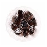 IDUTQUMW 1 Pieza de 35-50 g Piedra cruda Cuarzo Ahumado, Mina té, Cristal Roca, Gema