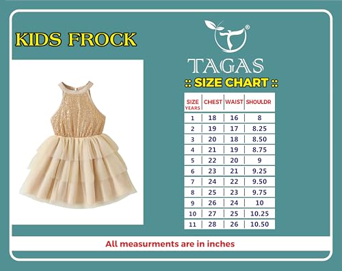 Image of TAGAS Dress for Girls II Baby Girl Dress||Frock for Girls|Casual wear for Kids Dresses||