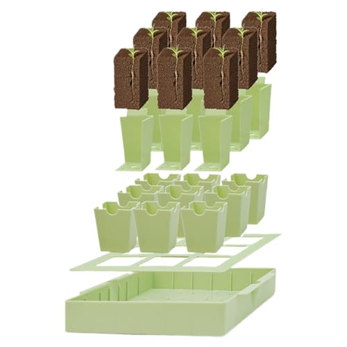 Bac de germination réutilisable avec poignées pour potager intérieur - 2