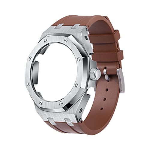 Bracelet GA2100 sangle fluorine rubber band montre homme GA2110 noir