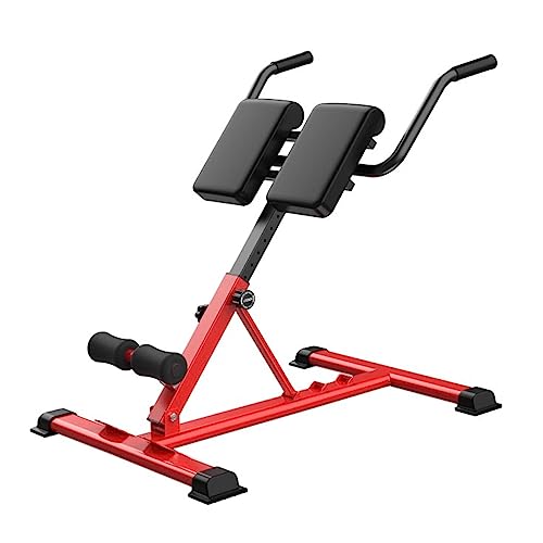 Banco de hiperextensión, resistente, capacidad de 150 kg para espalda baja, abdominales, flancos, equipo plegable de gimnasio en casa