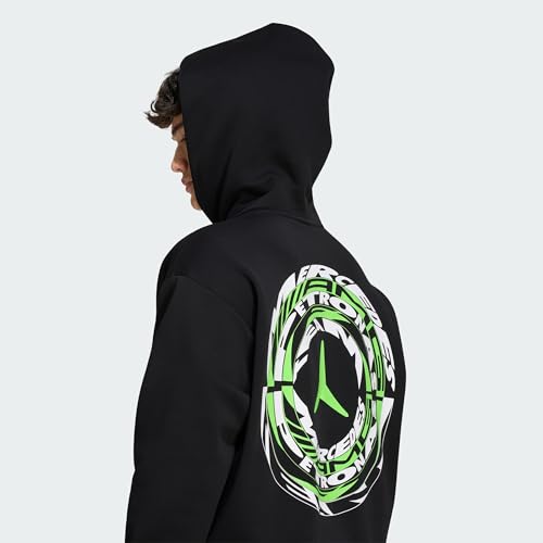 Sudadera con capucha de luces Mercedes-AMG F1 de adidas coleccionista 3