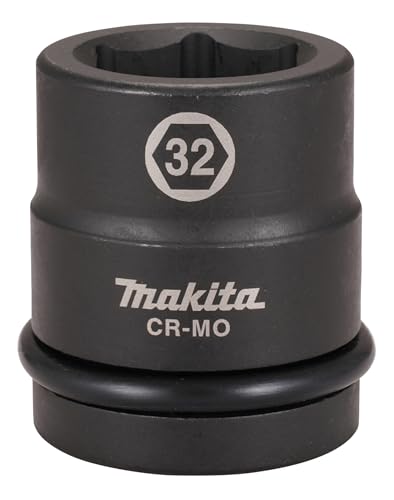 Makita E-24533 Impact Socket 1 Inch Square Drive, 32 mm