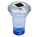 EasyByMall Flotador solar de cloro para piscina con luces LED coloridas Imagen de EasyByMall Flotador solar de cloro para piscina con luces LED coloridas