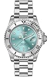 Invicta Pro Diver 50586 - Orologio da uomo, impermeabile, analogico, movimento al quarzo, in acciaio inox, quadrante blu, 40 mm
