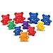 Learning Resources LER0744 Three Bear Family Counter Set, Rainbow, Set of 96, Multicolor