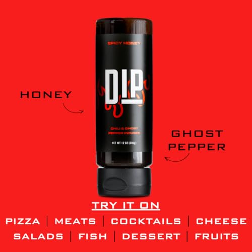 Dip Spicy Honey 12 oz frasco único miniatura 3