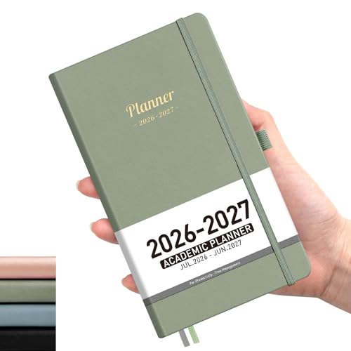 AHGXG Pocket Calendar 2026-2027, July 2026 - June 2027, Academic Planner, Weekly and Monthly, Small...