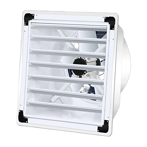 Bathroom Fan Kitchen ventilation fan Negative Pressure Fan, Industrial Exhaust Fan, Powerful Exhaust Fan with Shutters and Guards, Factory Farm Ventilation Fan Extractor Fan