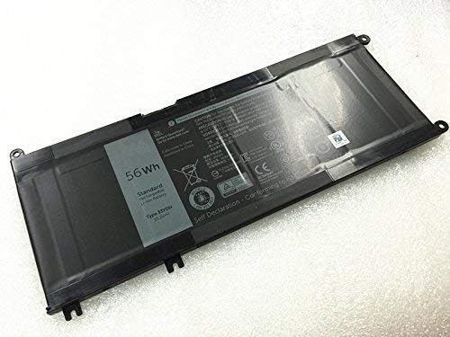 New 15.2V 56Wh 33YDH 4WN0Y Battery Compatible with Dell Inspiron 7778 Series Laptop