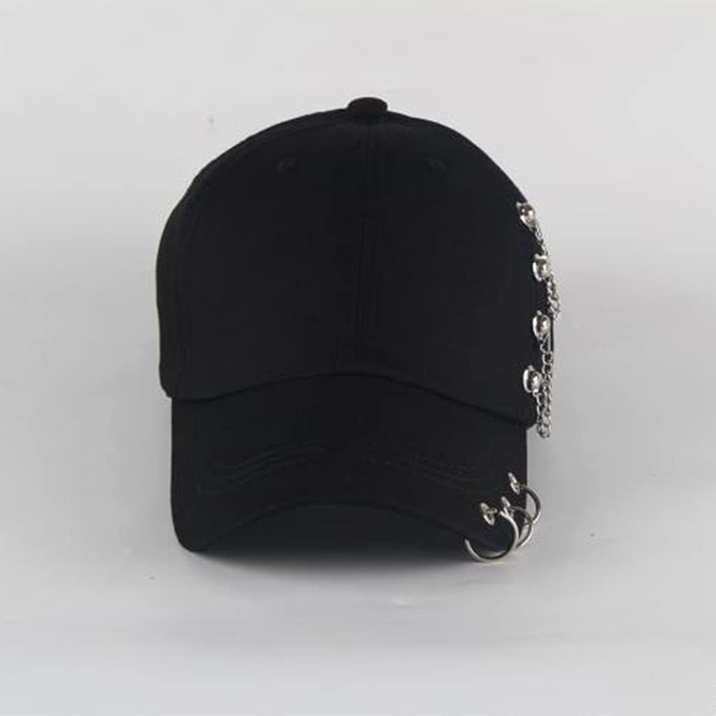 Cap Punk Hip Hop Adjustable Without Makeup Travel Visor for Sun Adjustable Sp Men Men Mesh Black Women Organizer Storage Girl