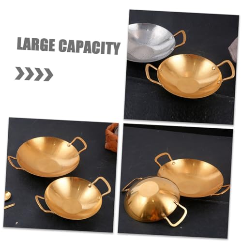 Wok metálico de acero inoxidable Zerodeko Amphora 33 cm miniatura 4