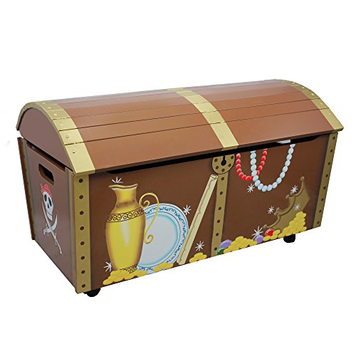 Fantasy Fields by Teamson Pirate Collection Treasure Chest, Braun