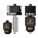 2PCS X2D/P2S Alta Velocidad Integrado Quick Swap Hotend, Boquilla Acero Endurecido 0.4mm Hot End Extrusora Alta Temperatura con Cubierta Silicona Compatible with Bambu Lab X2D/P2S Impresora 3D