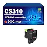 Les remplacements de cartouches de toner CS310 sont équipés d'une puce et peuvent être directement installés et utilisés.