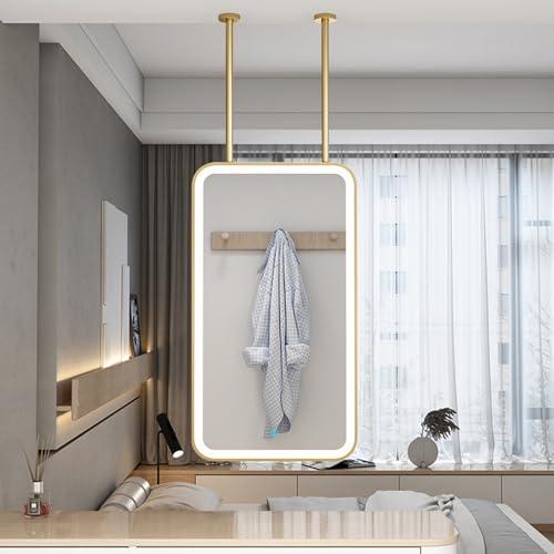 Miroir mural à LED tricolore pour corriger les manques de lumière