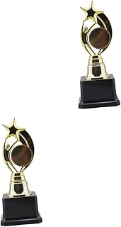 INOOMP 2pcs Basketball Trophy for Kids Soccer Trophy for Kids Football Medals Star?Award?Trophy?? Star?Student?Trophy Corporate Trophy Plastic Award Trophy Kids Award Trophy Cup Trophies