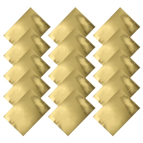Papier cartonné holographique doré premium pour des créations de scrapbooking éclatantes