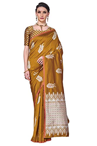 Image of Glory Sarees Women's Banarasi Silk Saree with Blouse Piece (GS Kara143 Parent)