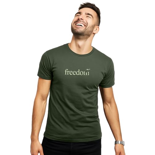 Image of Nobero Men's Regular Graphic Printed T-Shirt for Men | Soft Cotton | Classic Fit | Printed Casual Tshirt for Men