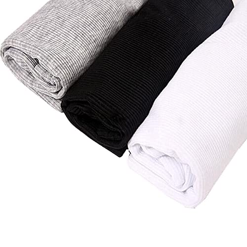 Olura 3 Pack Men's 100% Cotton A-Shirt Undershirts