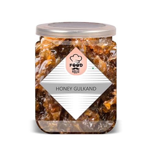 FOOD HOLIC Honey Gulkand 500 Gram Airtight Container miniatura 1