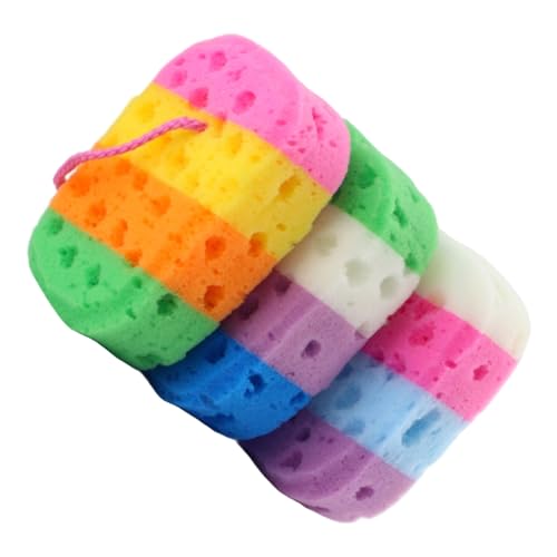 Éponge de bain pour spa GALPADA lot de 3 accessoires exfoliation à la maison
