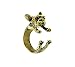 Most Beloved Womens Antique Bronze Plated French Bulldog Ring, French Bull Dog Ring