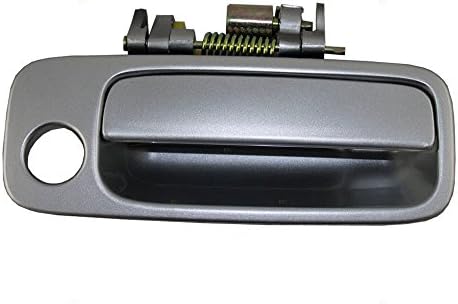 Eynpire 8050 Exterior Outside Outer Silver Replacement Front Right Passenger Side Door Handle for 97-01 Toyota Camry 97 98 99 00 01
