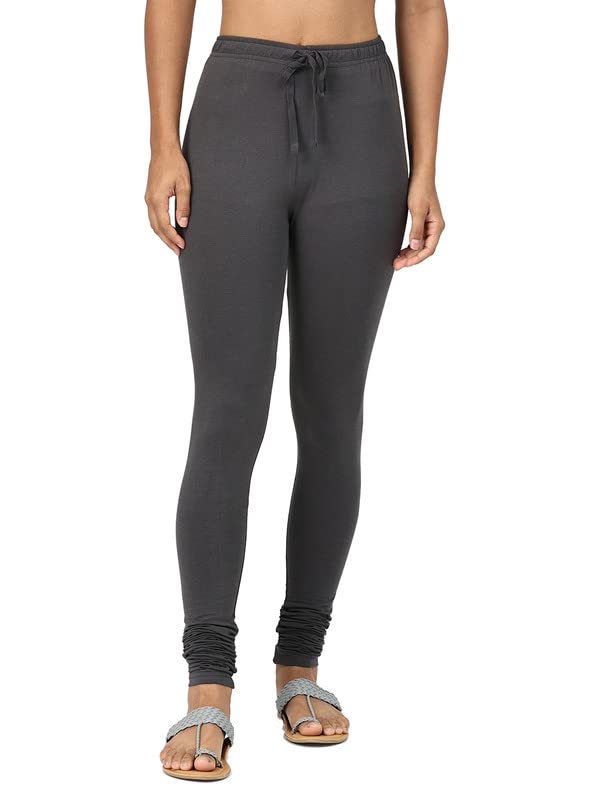 Image of Robinbosky Cotton Churidhar Leggings for Women - Stylish, Stretchable & Flattering Fit for All-Day Comfort