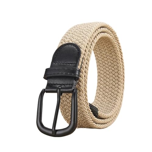 Men'S Casual Woven Elastic Belt For Outdoor Rock Climbing Training Work Men'S Belt Women'S Belt Paired With Jeans Belt