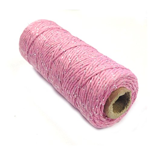 Ficelle de boucher coton de qualité supérieure 12 plis rose argenté Wrapables - 3
