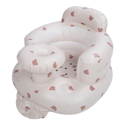 Cadeira Infantil, PVC Ecológico, Suporte Macio e Durável, Assento Infantil Inflável, Estabilização P