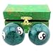 JapanBargain Baoding Balls Chinese Health Exercise Stress Balls, Green