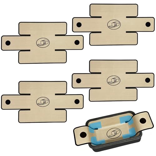 4-Pack Silicone Bread Loaf Pan Liners Full Coverage & Non-Stick Silicone Bread Sling Fits 9x5 / 9.5x5 / 10x5 Inch Loaf Pans Dishwasher Safe & Oven Safe (Brown)