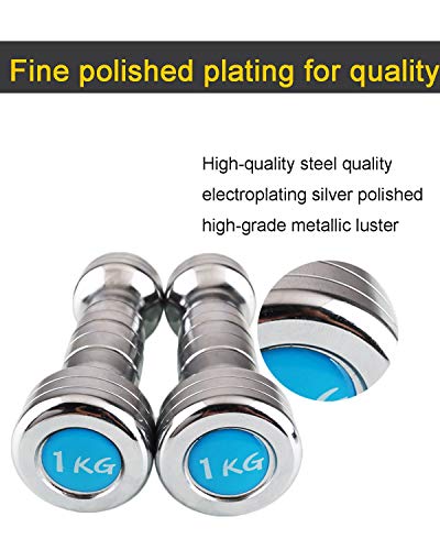 Dumbbell Pure Steel Small Dumbbells Fitness Hand-Held Weights Solid Dumbbell Non-Slip Exercise Fitness Dumbbells For… - Afbeelding 5