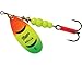 Mepps Aglia Plain Treble Fishing Lure, 1/2-Ounce, Hot Fire Tiger