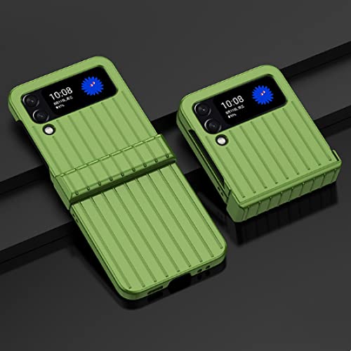 Protection pliable Samsung Galaxy Z Flip 4 antichoc rigide vert foncé design mode