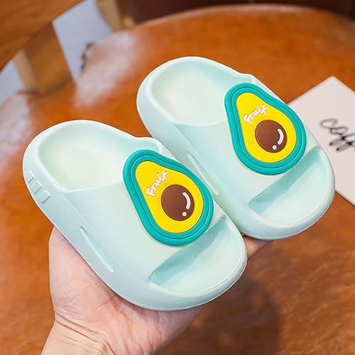Kids Cloud Slides Toddler Girls Slip On Slide Sandals Comfort Non-Slip Cute Cartoon Fruit Soft Sole Bathroom Slippers4