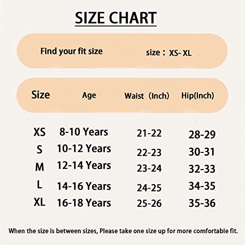 Demifill Teen Girls Underwear Cotton Briefs Panties For Teens Pack Of 6 Size 10-12Years #TOP4