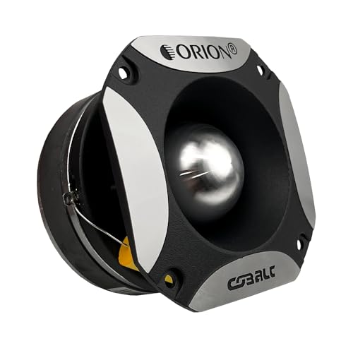 ORION Cobalt Series CTW500 4.5” Super Bullet Tweeter | Aluminum Diaphragm, 1.75” Voice Coil, 130W RMS, 520W Max, Built-in Crossover - Pro Car Audio Sound System Tweeter (Single)