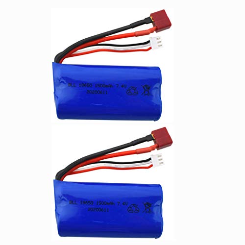 Batería de litio 7.4V 1500mah para competir el fin de semana con tu coche WLtoys 12428